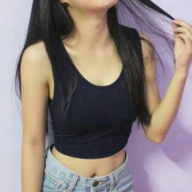 JdF Shop -  Crop Top Scalen / tanktop baju atasan pakaian wanita camisole lycra baju atasan wanita