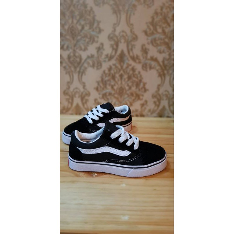 SEPATU ANAK VANS OLDSKOOL BW PREMIUM HIGH QUALITY SEPATU HITAM SEKOLAH ANAK