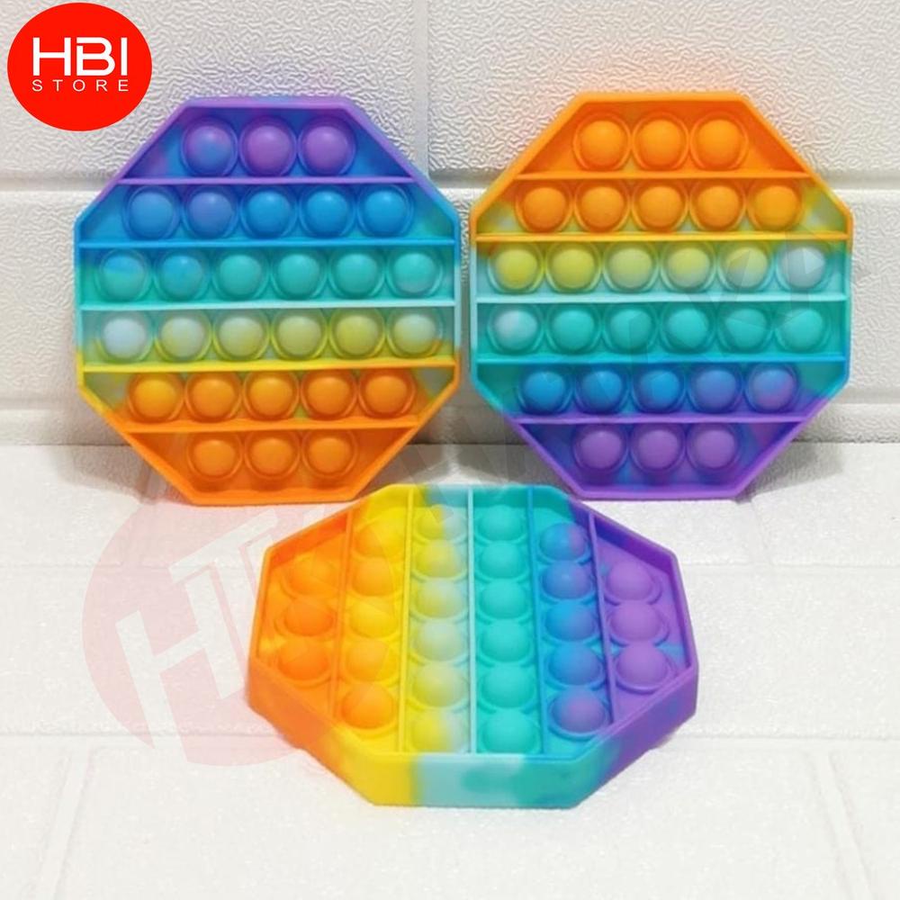 COD POP IT Mainan Anak Rainbow Pelangi POP IT Viral Tiktok POP IT Mainan Penghilang Stress
