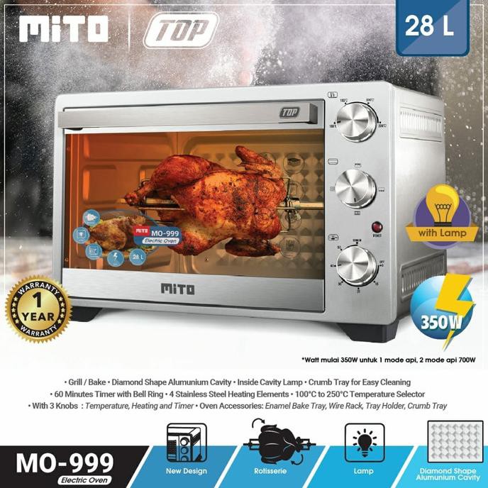 Jual oven mitochiba MO 999//MO999//mo 999 28L promo terbaru