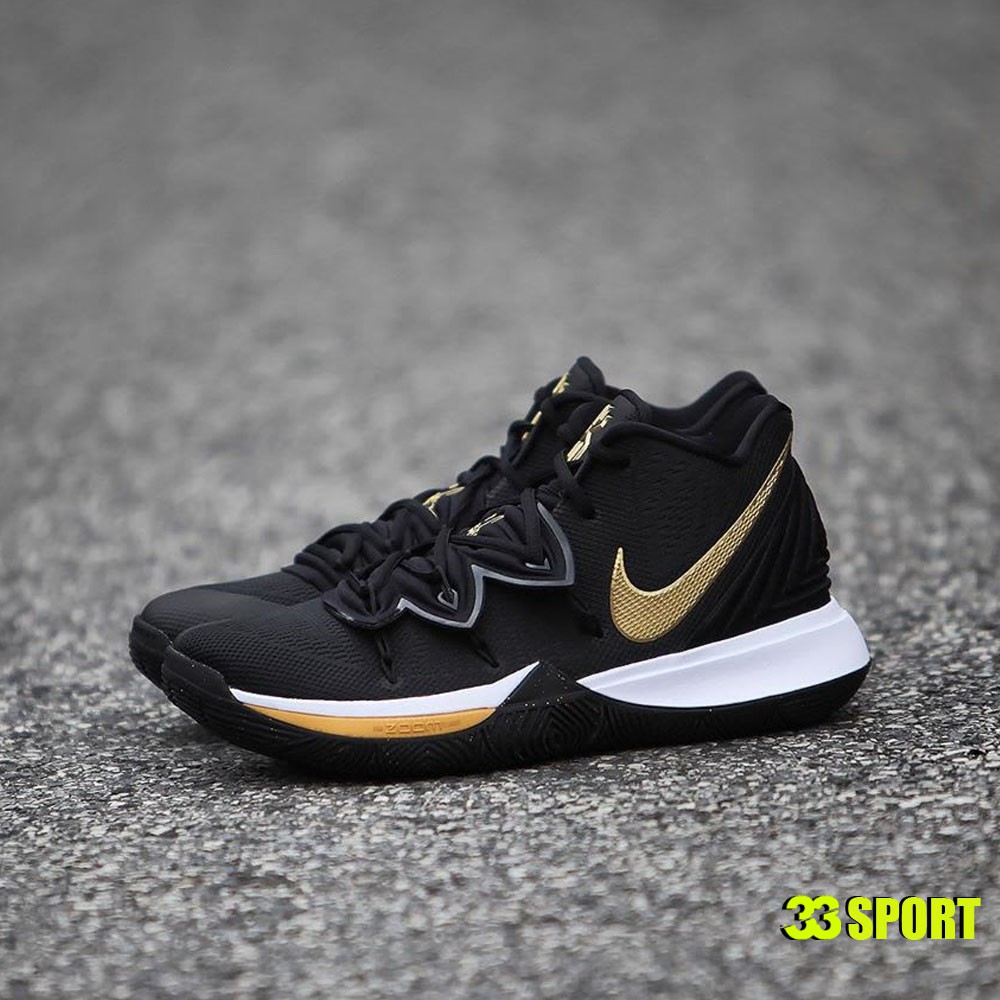 nike kyrie 5 black gold