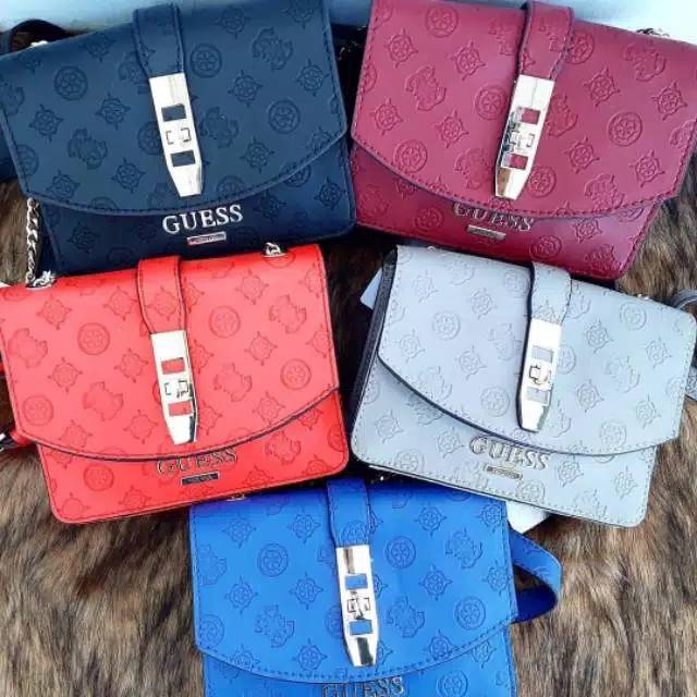 Guess pioney mini original tas selempang 2019 shoulder sling bag
