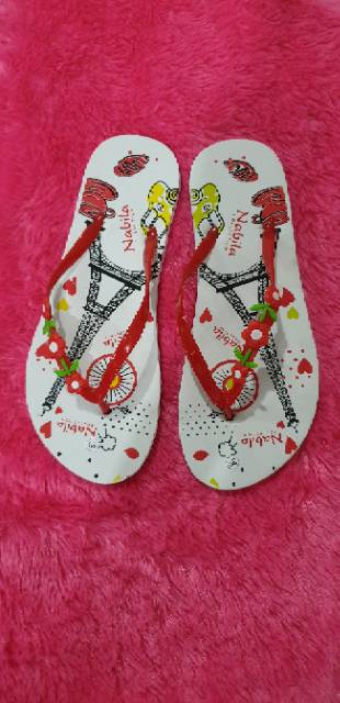 SALE Sandal cantik sabelon paris bunga