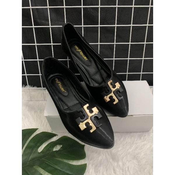 SANDAL SEPATU WANITA/ SEPATU TEPLEK WANITA/MY FLOWER TEPLEK