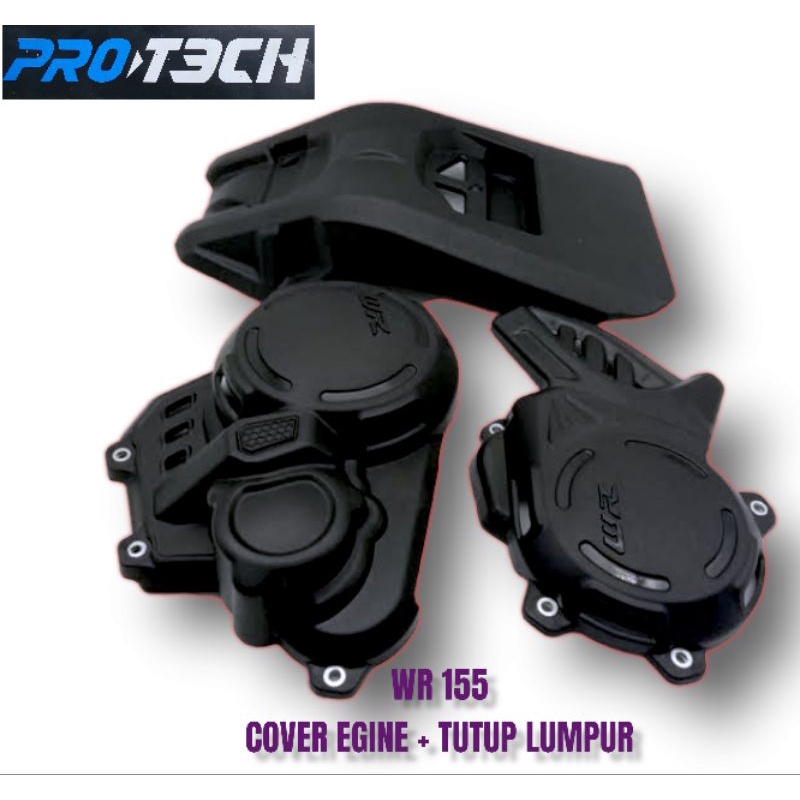 Cover Egine YM  WR155 1set/EGINE GUARD WR155/TUTUPMESIN YAMAHA WR155/COVER EGINE WR155