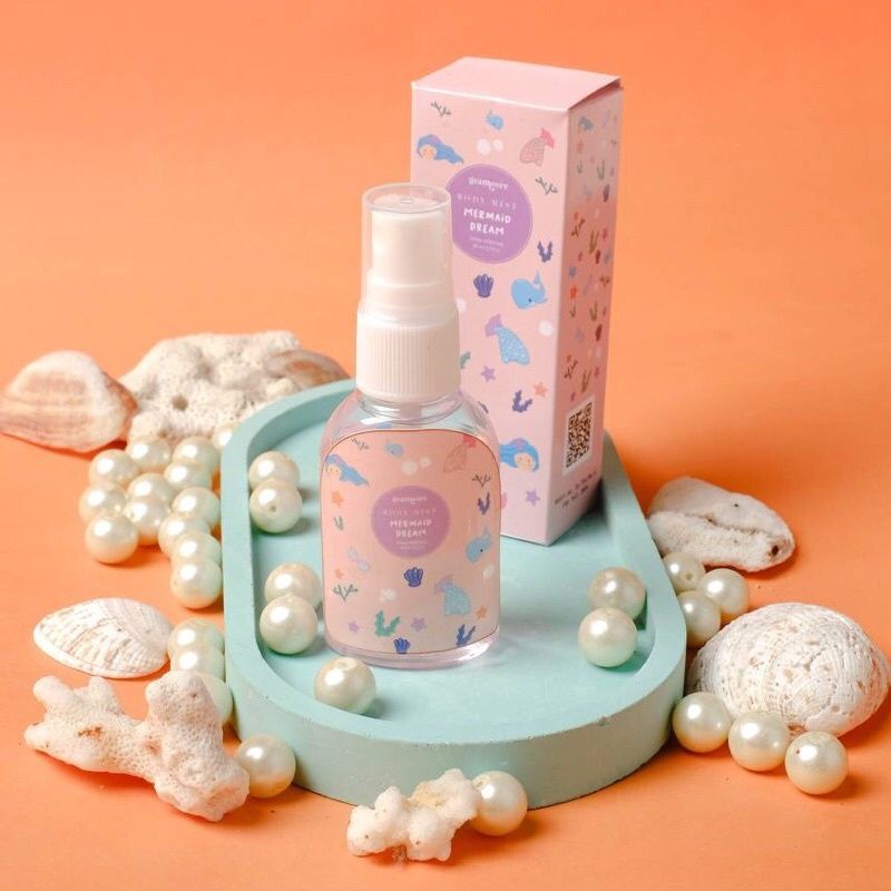 BODY MIST Geamoore BPOM Bodymist Parfum Badan Geamore-Mermaid Dream
