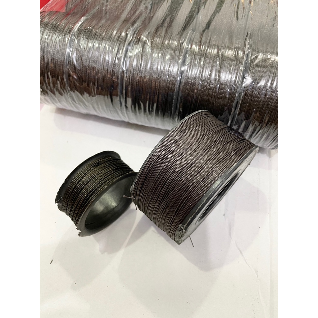 Tali sol sepatu benang nilon sol sepatu / benang layangan / alat sol sepatu jahit benang hitam besar