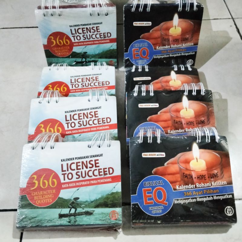 

Kalender Rohani Kristen/ Kalender Pembakar Semangat/ Buku Kalender