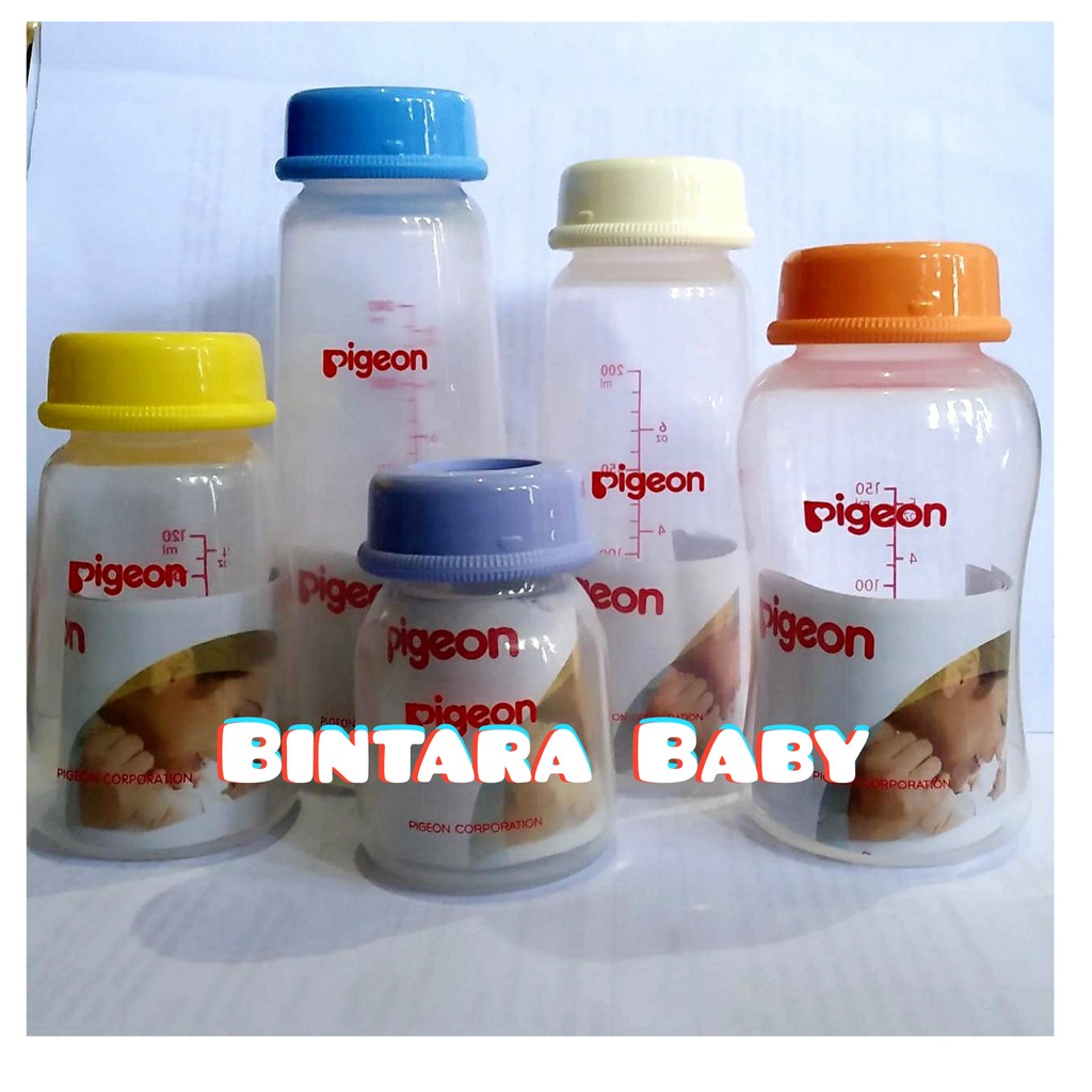 Pigeon Storage Botol Asi Asip Botol Penyimpan Asi bisa jadi botol susu slim neck Standarneck slimneck storage