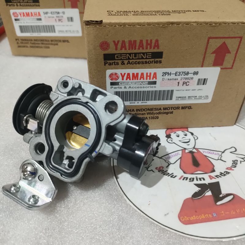 2PH-E3750-00 THROOTLE BODY ASSY Throotle body Mio M3 original