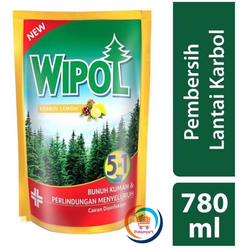 Wipol Sabun Karbol Pembersih Lantai 780 ml