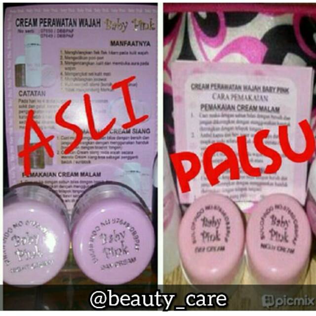 Cream Baby Pink Sucofindo Asli Original Shopee Indonesia