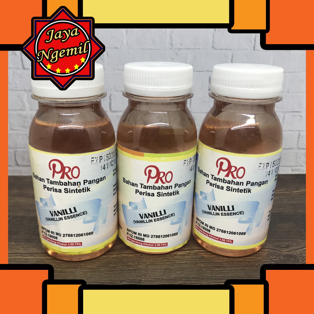 

Perisa Kue / Makanan / Essense Vanili - 80 ml