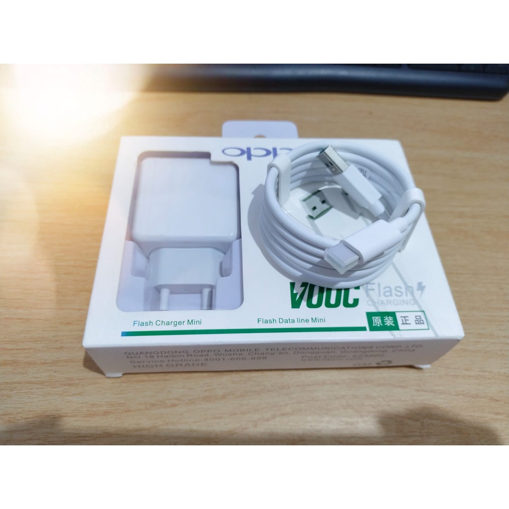 TC TRAVEL CHARGER OPPO VOOC R15 ORI 100%