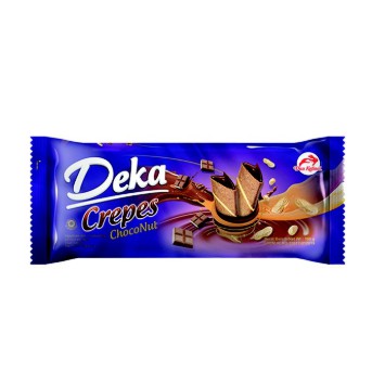 

Wafer Deka Crepes Choco Nut dan Choco Banana 100 Gr