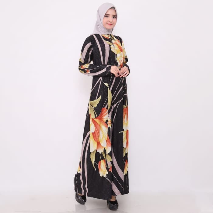 Model Baju Lebaran Baju Gamis Wanita Terbaru Gamis Jersey Belmont