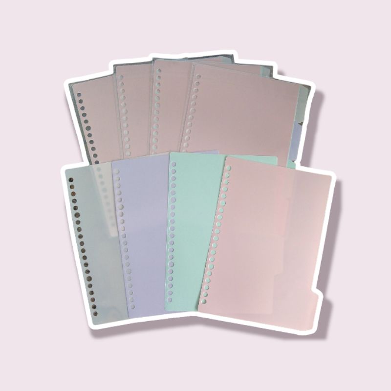 

PEMBATAS BINDER BAHAN PLASTIK 4 PCS