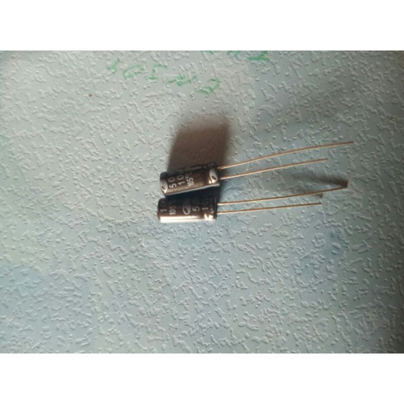 elco 10uf 50v capasitor 10uf 50v