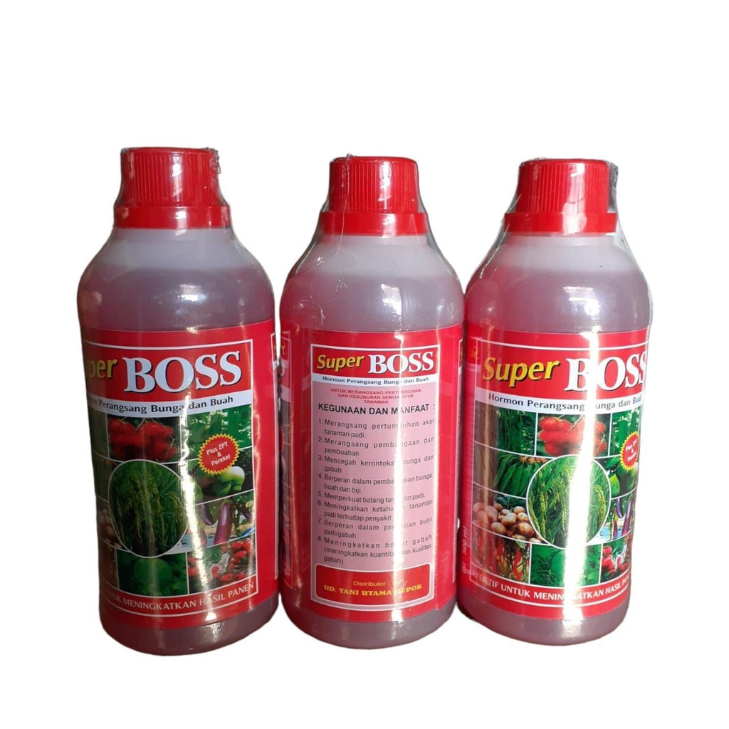 Hormon Perangsang Bunga Dan Buah Super Boss 500ml