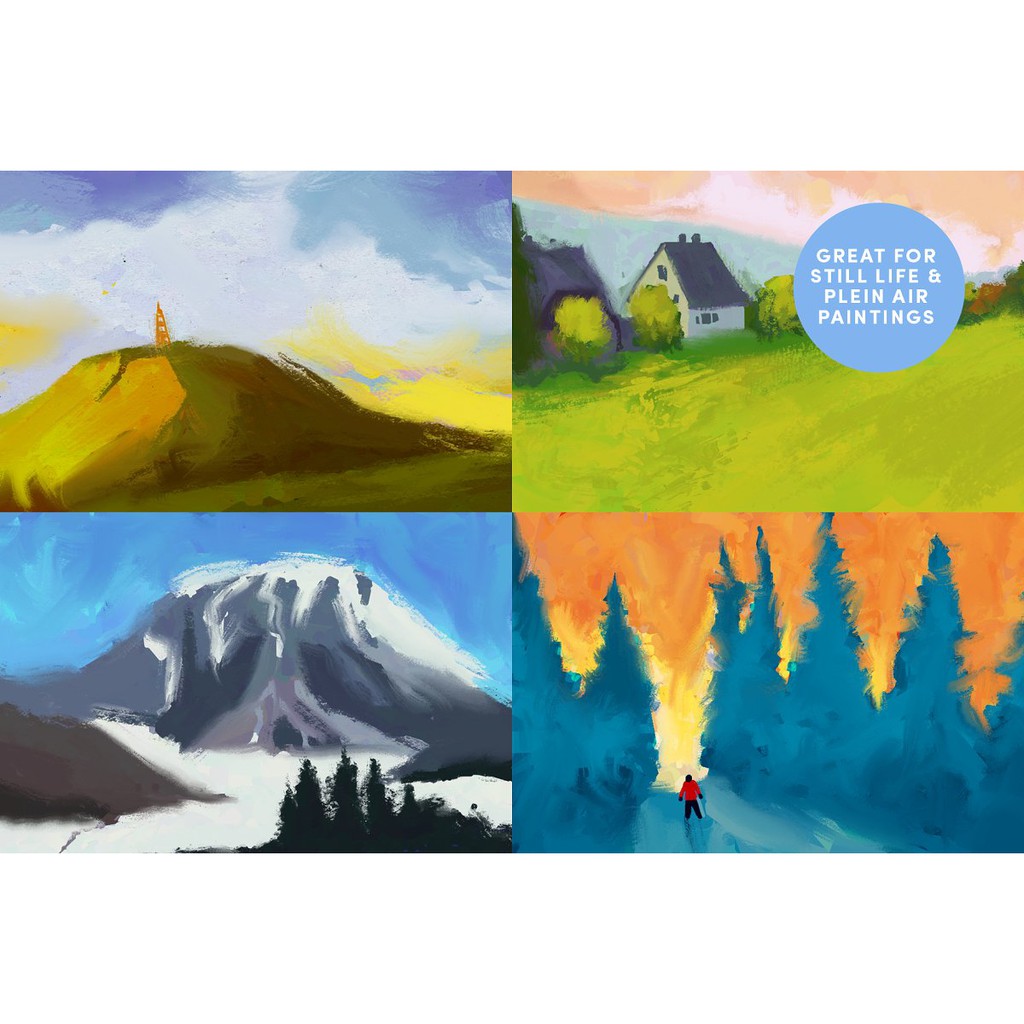 Procreate Brush - Gouache Set for Procreate