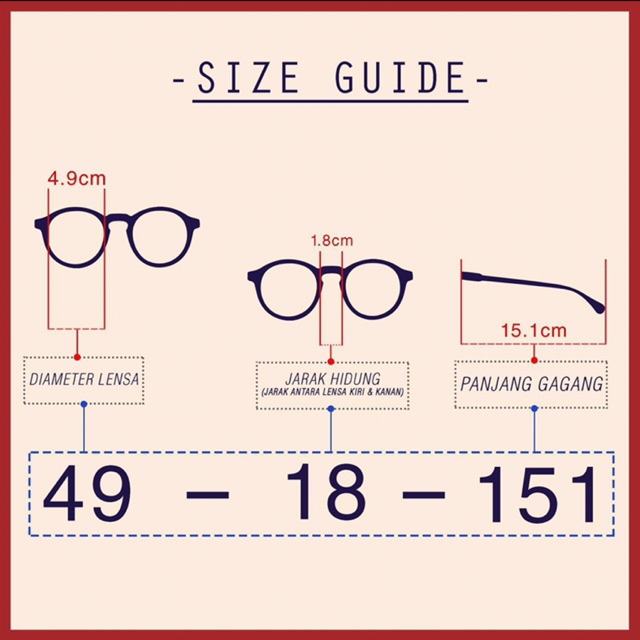 Cara mengetahui ukuran kacamata minus