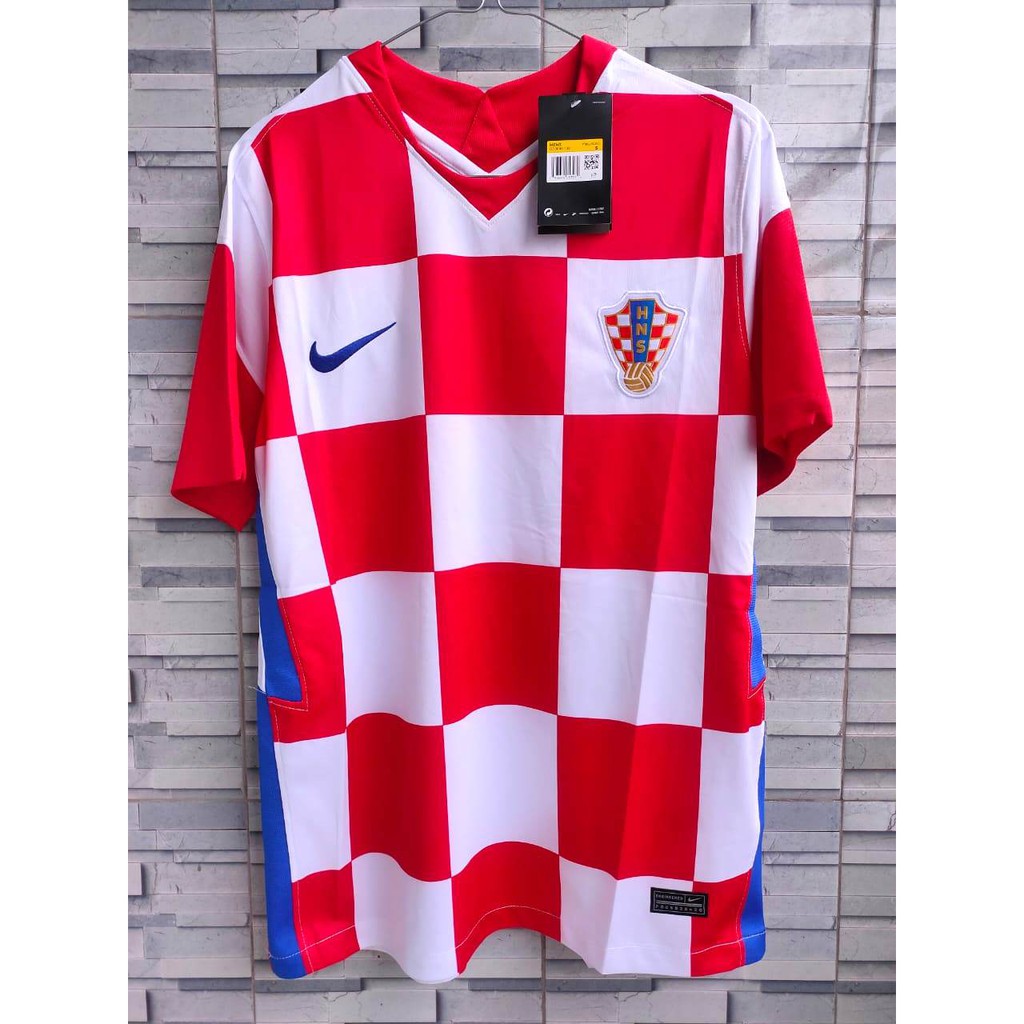 HQ JERSEY BOLA KROASIAA HOME EU CUP 2021 GO HIGH QUALITY IMPORT