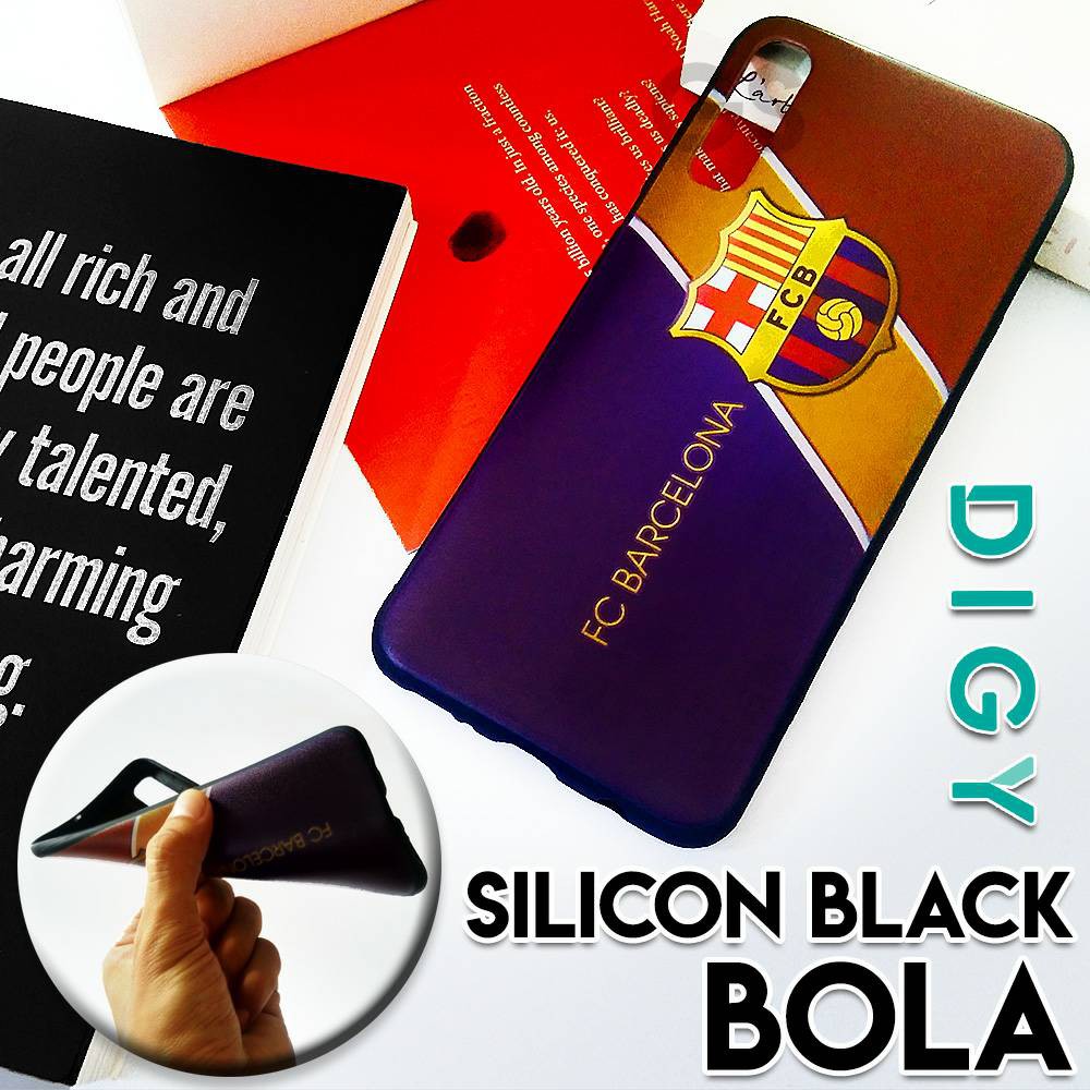 Casing Softcase Vivo V15  V11  V11i  V3 max V3  Casing Black Matte Bola
