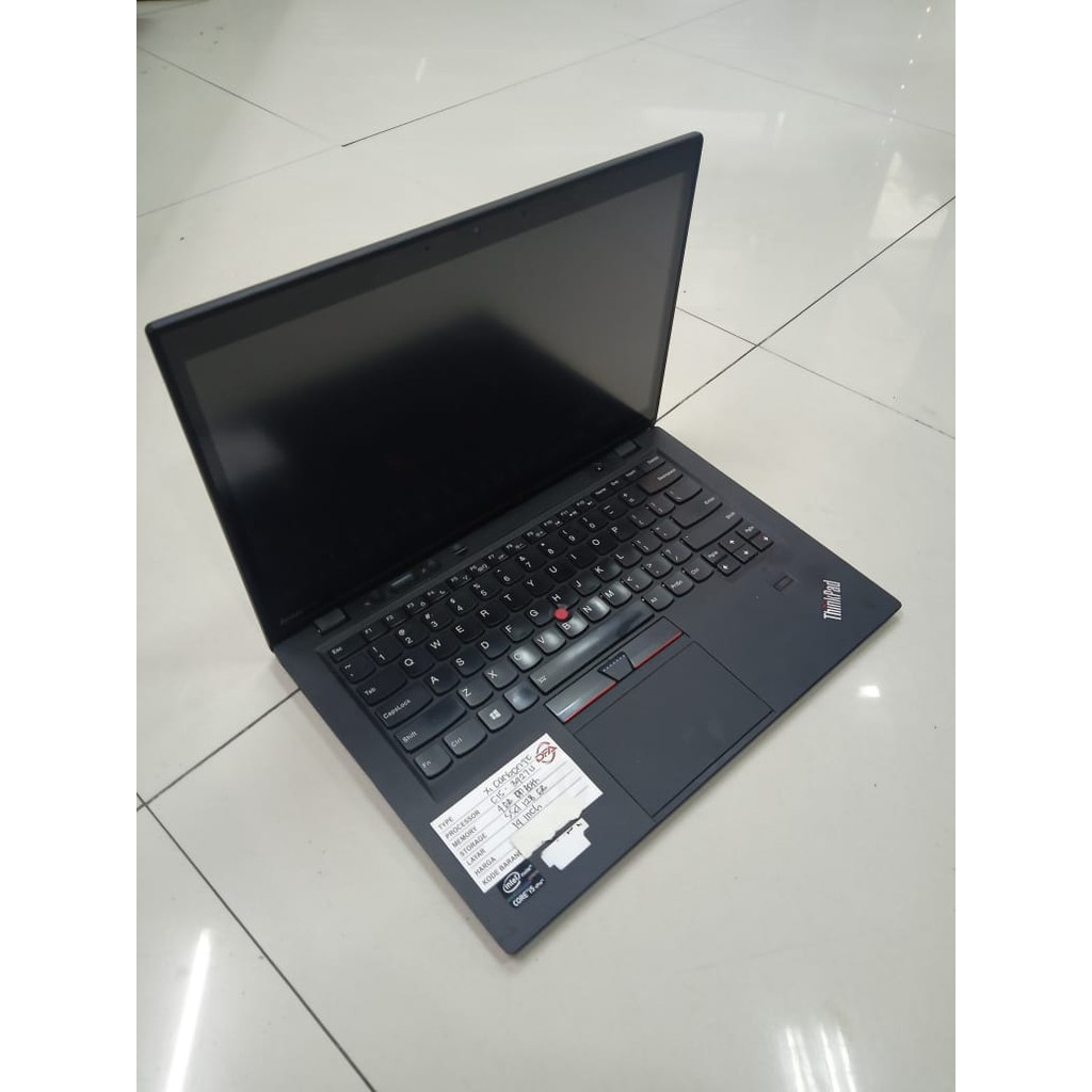 LAPTOP LENOVO X1 CARBON CORE I5 GEN 3 RAM 4GB SSD 128GB TOUCHSCREEN SUPER MURAH
