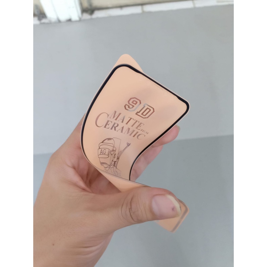 anti gores matte ceramic full cover iphone 5G/S 6G/S 6+ 7 7+ 8 8+ IPHONE X XSmax XR 11 , 11 pro , 11 pro max , 12 SE 13 13 PRO 13 PRO MAX