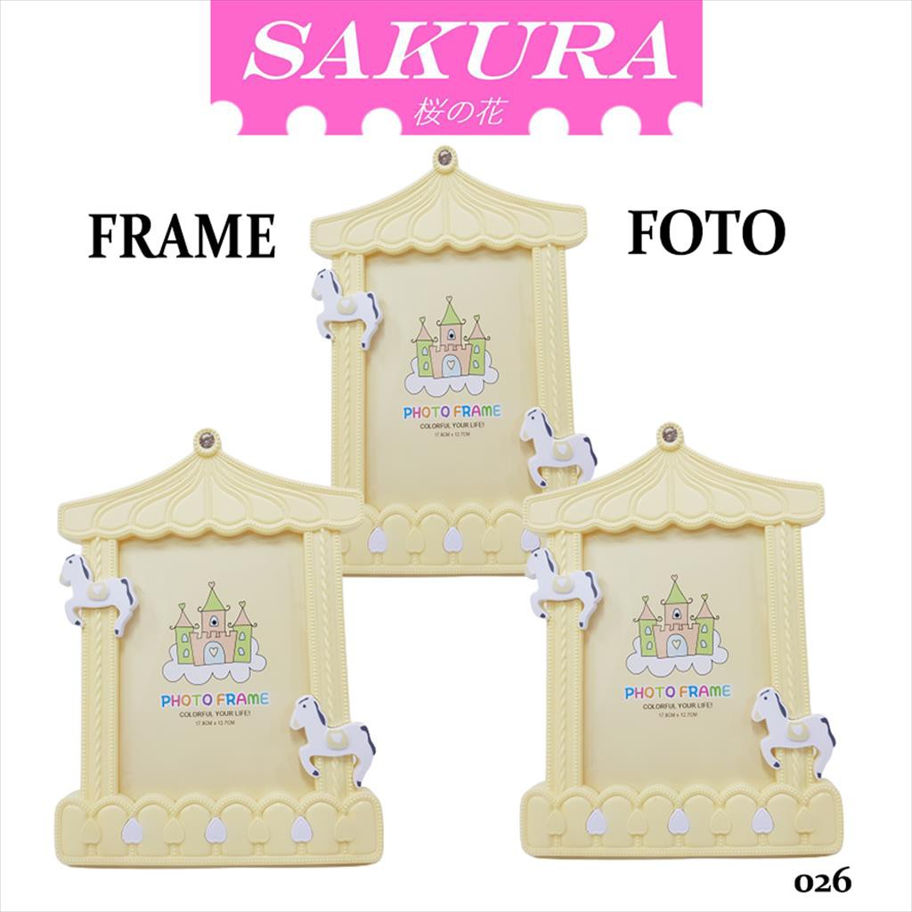 SAKURA Frame Foto/ Figura Foto / Bingkai Foto Karakter Tenda 026