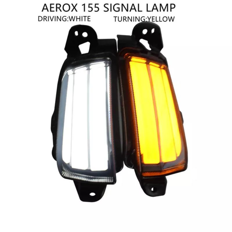 LAMPU SEN LED JPA AEROX 155 OLD SEIN LED 2 IN 1 RUNNING