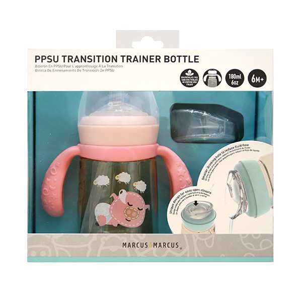 Marcus Marcus PPSU Transition Trainer Bottle Botol Sedotan Spout Anak Bayi