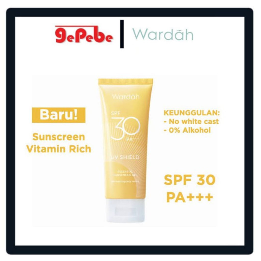 Wardah UV shield SPF 30 Sunscreen 40ml