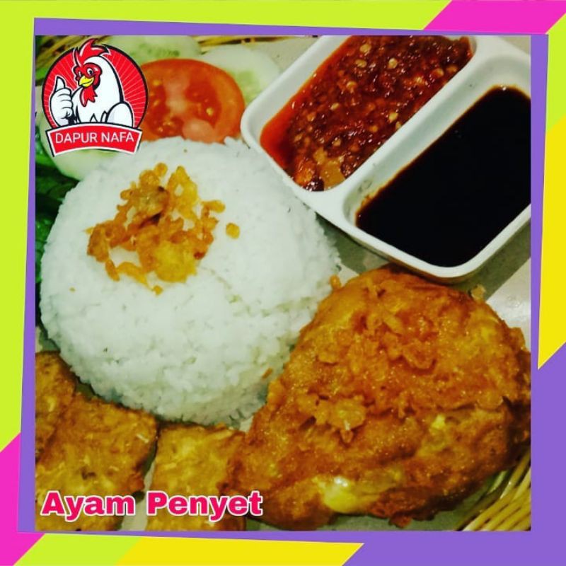 

Ayam Penyet maknyus + Nasi