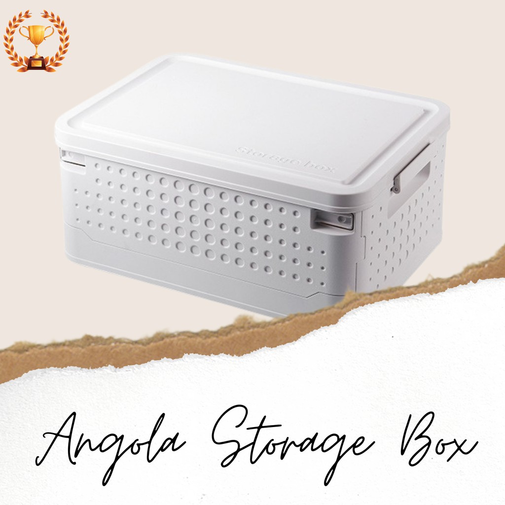 Angola Storage Box Lipat C33 Folding Container Box Tempat Baju/Mainan Kotak Penyimpanan Barang