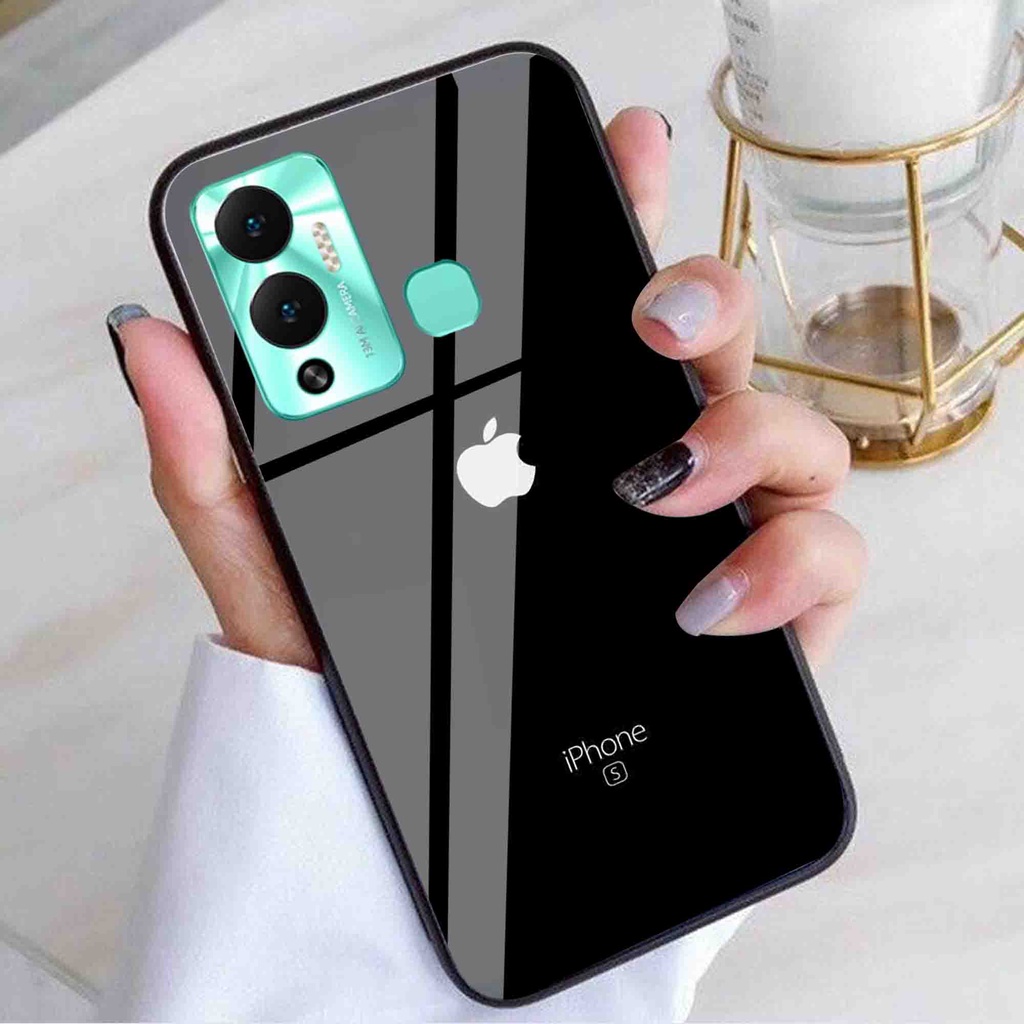 (Q40) Softcase Infinix Hot 12 play - Softcase kaca Infinix Hot 12 play - Case Infinix Hot 12 play - 