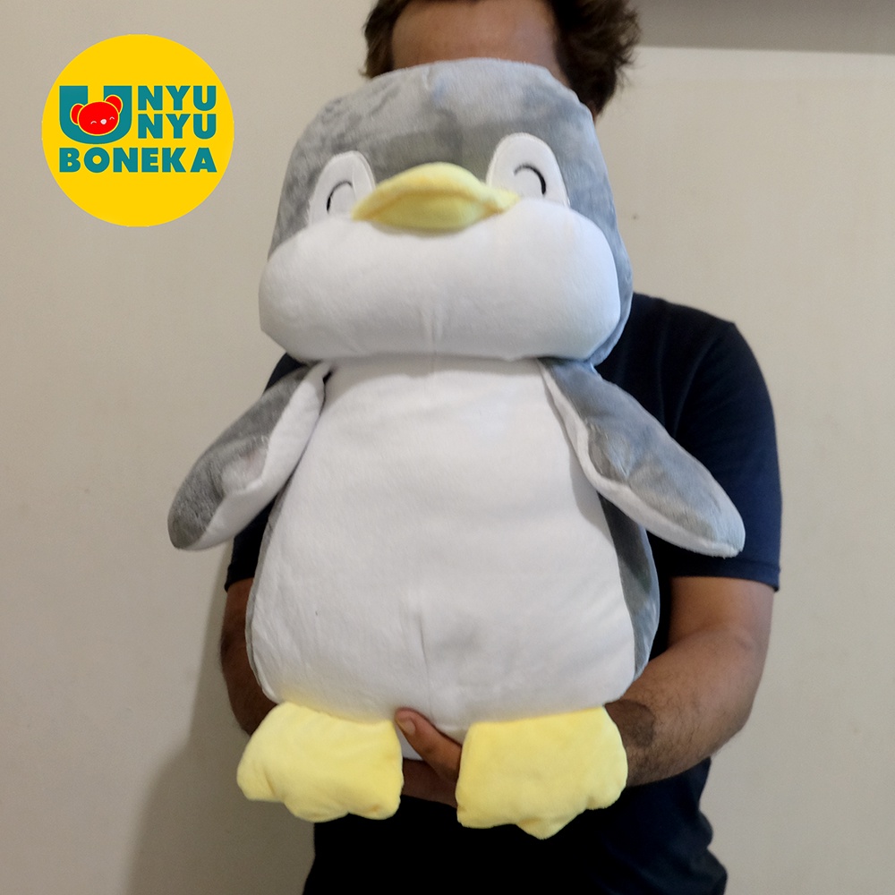 boneka soft pinguin animal bahan import boneka safari souvenir custom maskot