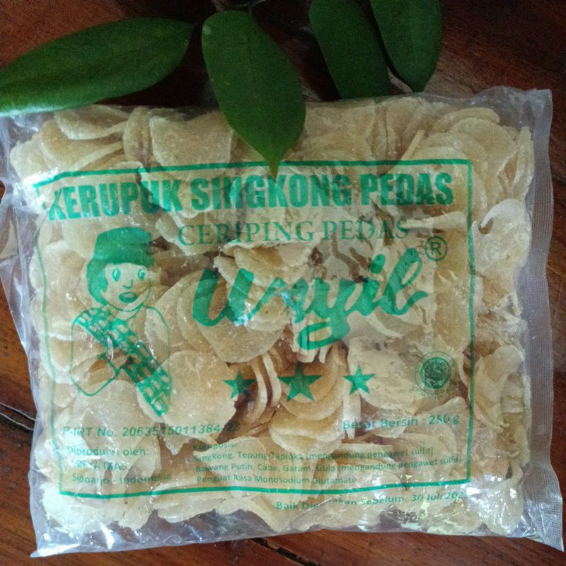 

kerupuk singkong pedas unyil 250gr