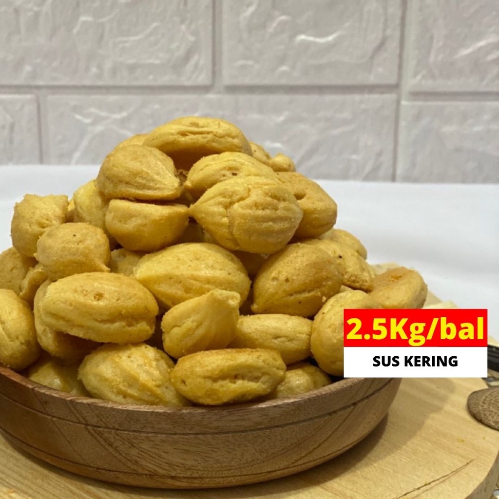

Sus Kering Cemilan Murah Gurih dan Renyah per-bal 2.5Kg