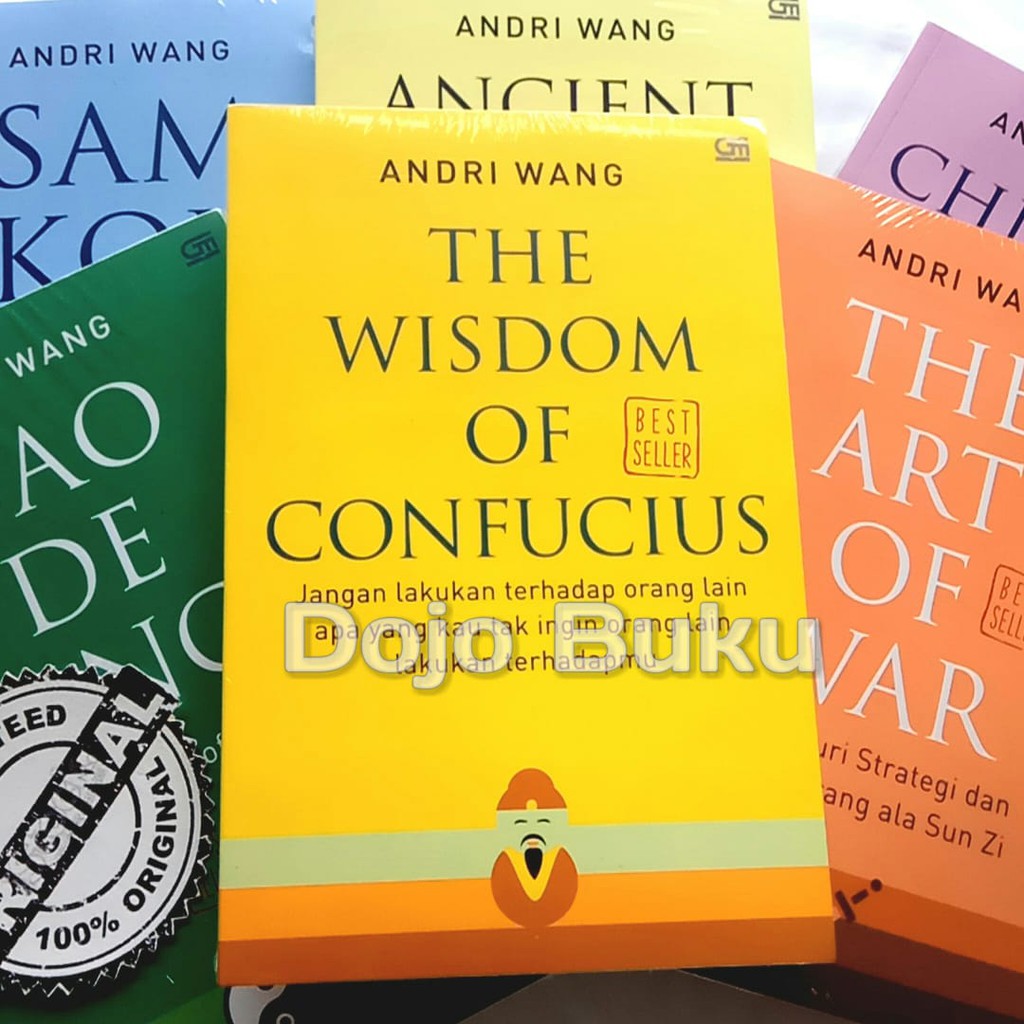 The Wisdom of Confucius (Sc) Cover Baru by Andri Wang