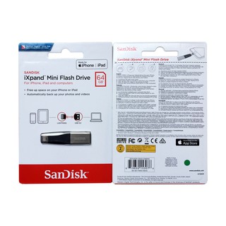 Flash Disk SanDisk iXpand Mini âˆ­ 32GB 64GB 128GB OTG flash