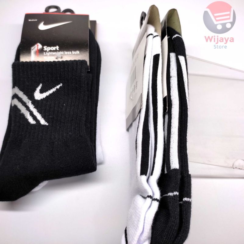 Kaos Kaki Olahraga Pria dan Wanita dengan Kualitas Premium Sport Socks