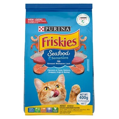FRISKIES SEAFOOD SENSATION 450GR - FRISKIES SEAFODD 450GR - FRISKIES MURAH - FRISKIES ADULT