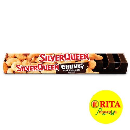 

Silverqueen Coklat Chunky Bar Dark Chocolate 95 Gr