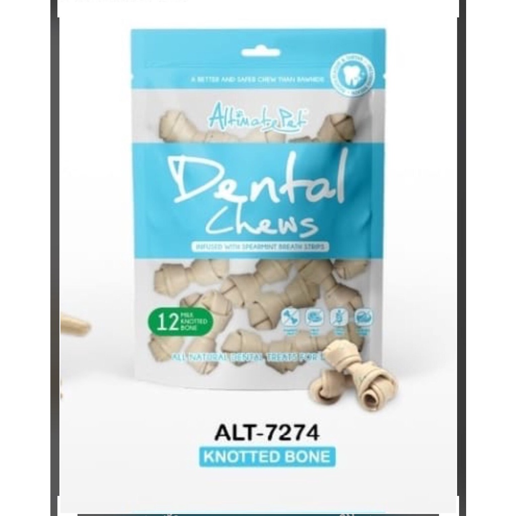 ALTIMATE Pet Dental Chew 150g Gigitan Anjing Pembersih karang Gigi