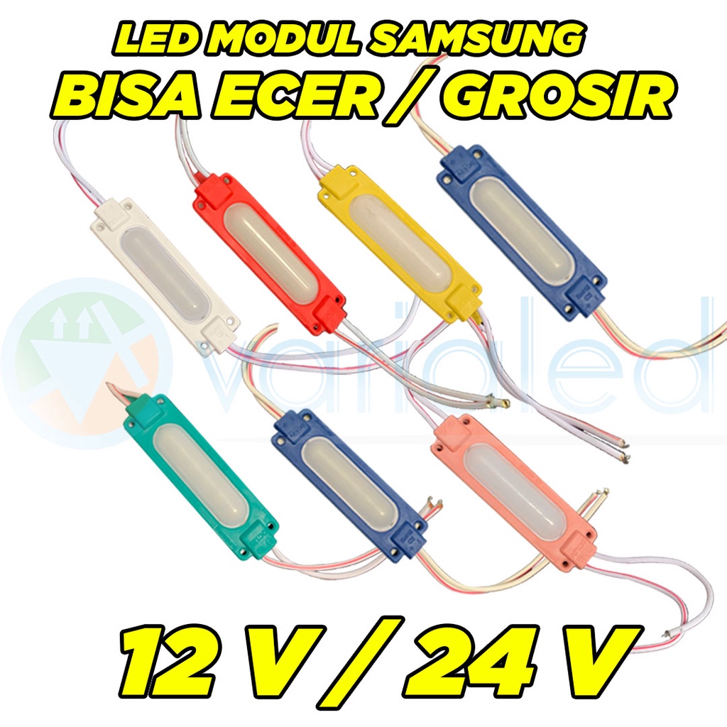 Led Modul Model Plasma COB SMD 5630 Tipe 7619 Strip 12V 24V Mobil Motor Bus Truk Advertising Neon Bo