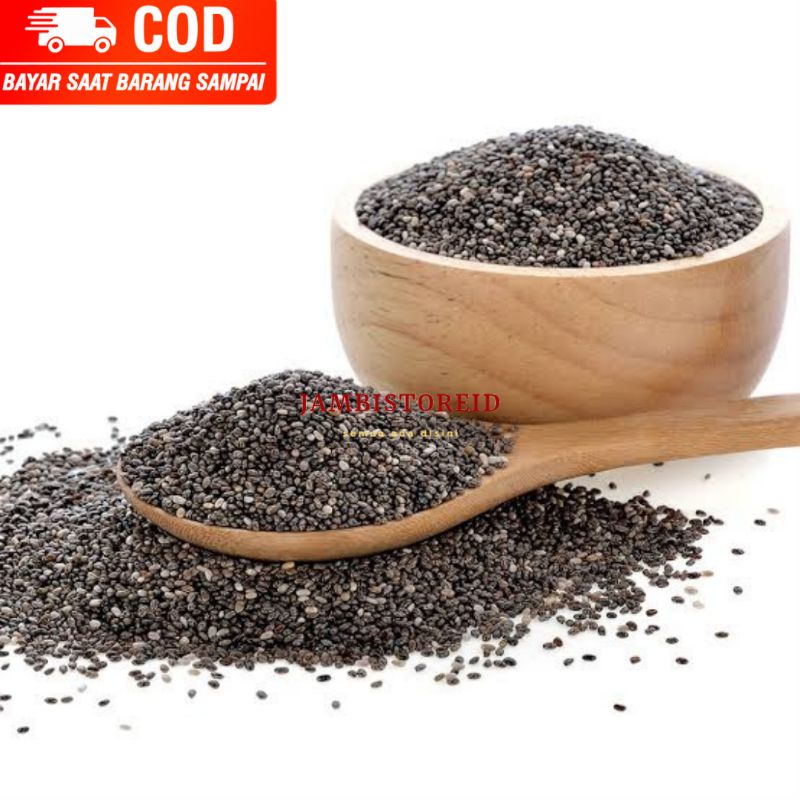 

(JAMBISTOREID) JAMBI LANGSUNG KIRIM Biji Organik Chia Seed 100gram Bumbu Bubuk Dapur Rempah Nusantara Chiaseed Chia Seeds Chiaseeds Mirip Selasih Jambi