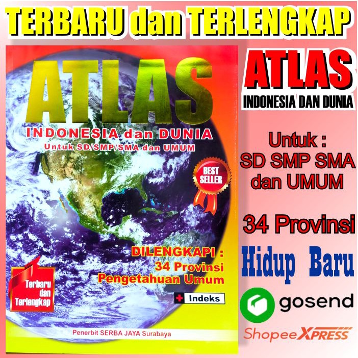 Atlas Dunia dan Indonesia Terlengkap