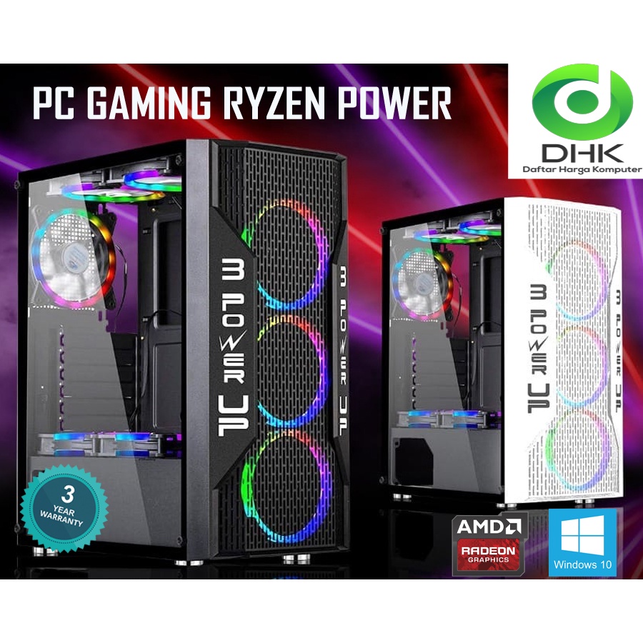 PC Gaming i5 10400f/ 8GB / SSD 256GB / RX550 4GB