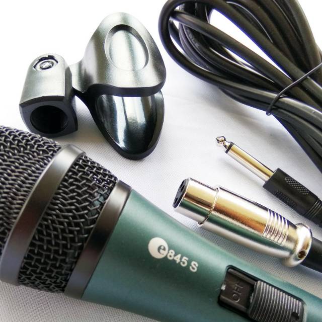 MICROPHONE SENNHEISER e 845S MIC SENNHEISER 845 MIC KABEL MIC MURAH MIC BAGUS MIC ORIGINAL